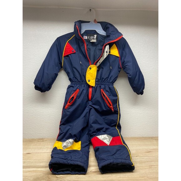 Vtg Equus Americas Cup Kids Ski Suit Size: 4 Made In USA - Picture 1 of 7